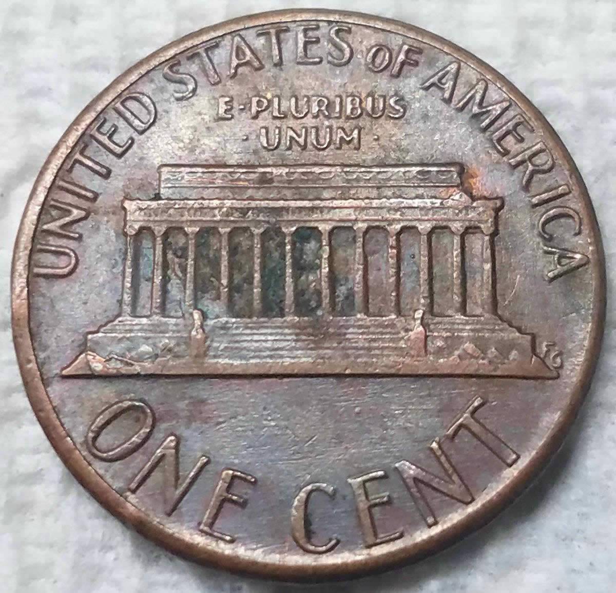 1983-P-Lincoln-Struck-Through-On-Memorial-Of-Reverse?